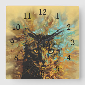 Horloge Carrée Cat 617