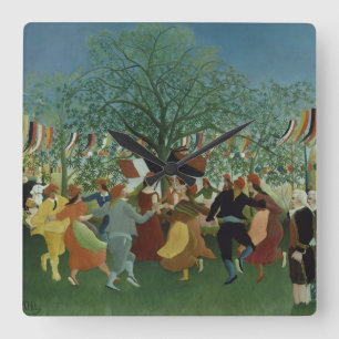 Horloge Carrée Centenaire de l'Indépendance par Henri Rousseau