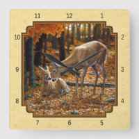 Cerf blanc Fawn & Doe Jaune