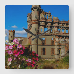 Horloge Carrée Château Bannerman sur l'île Bannerman