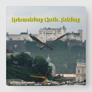 Horloge Carrée Château de Hohensalzburg, Salzbourg, Autriche
