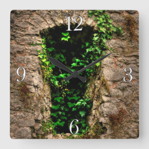 Horloge Carrée Château médiéval de Chepstow Monmouthshire, Pays d