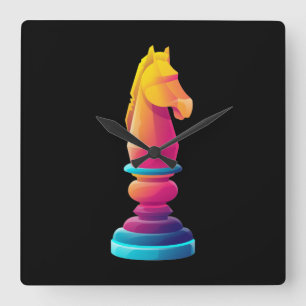 Horloge Carrée Chevalier