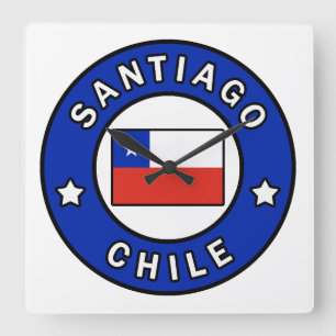 Horloge Carrée Chile de Santiago