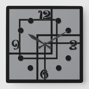 Horloge Carrée Choisissez votre couleur
