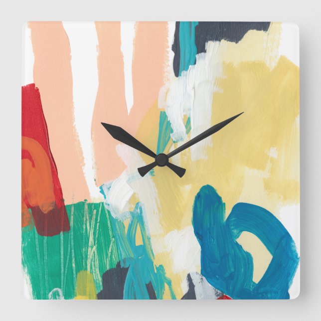 Horloge Carrée Clamor I (Recto)