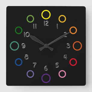 Horloge Carrée Clock