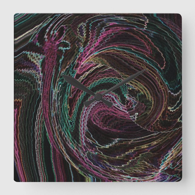 Horloge Carrée Clock (Recto)