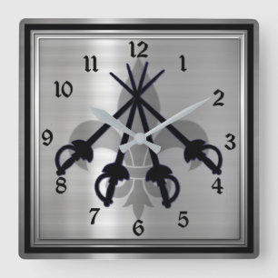 Horloge Carrée Clock