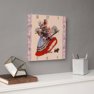 Horloge Carrée Clock de Christmas