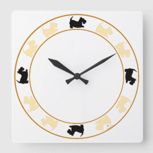 Horloge Carrée Clock de Little