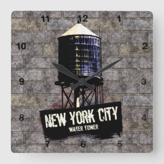 Horloge Carrée Clock de New York
