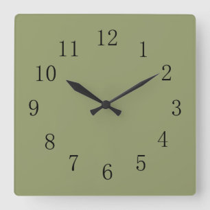 Horloge Carrée Clock de Wall Clock