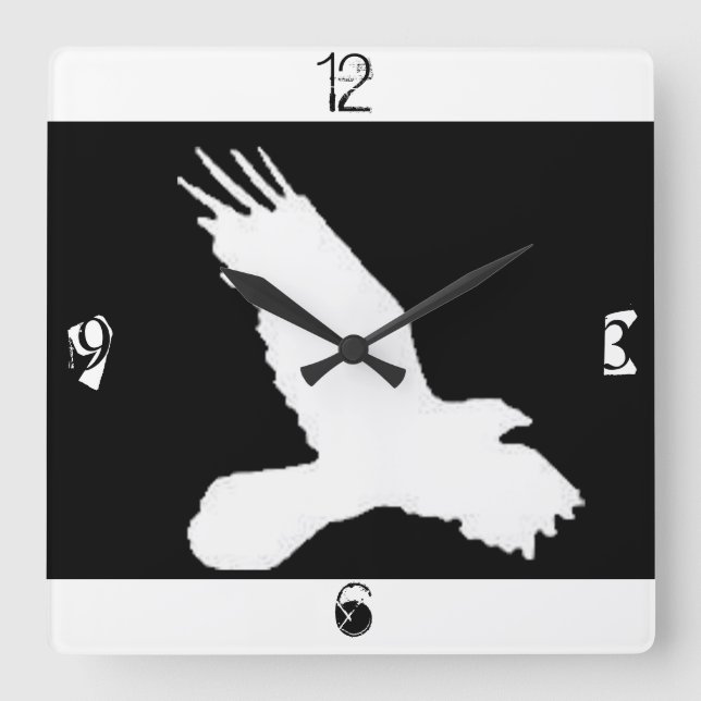 Horloge Carrée Clock périodique (Recto)