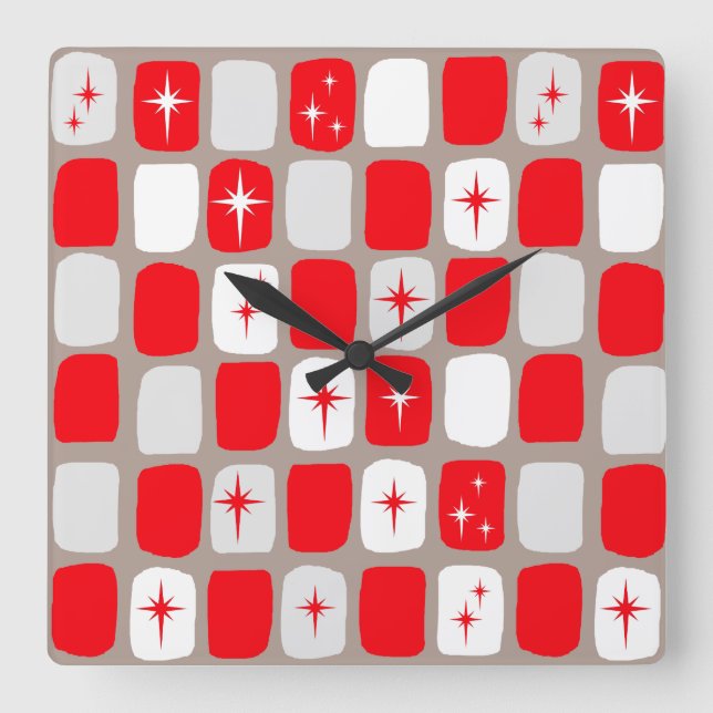 Horloge Carrée Clock Square (Recto)
