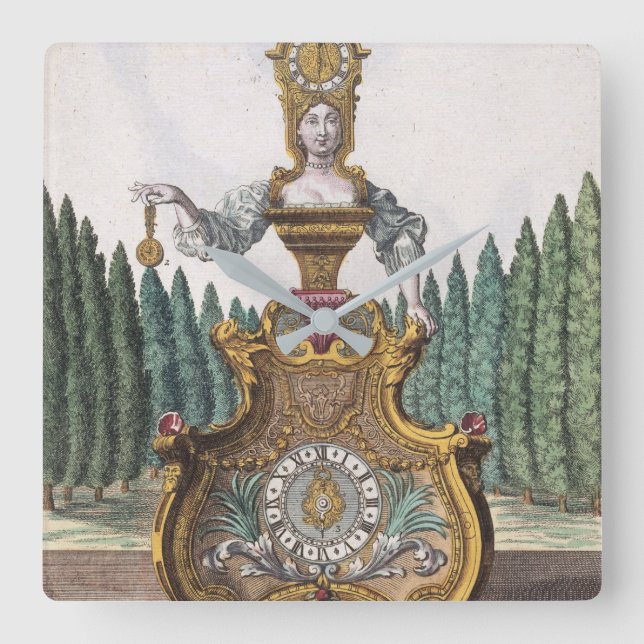 Horloge Carrée Clock Watch (Recto)