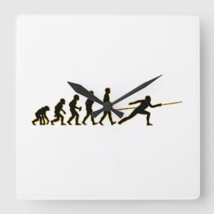 Horloge Carrée Clôture