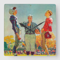 Coin Toss by Norman Rockwell