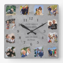 Collage de photos de souvenirs de famille Cadeau d