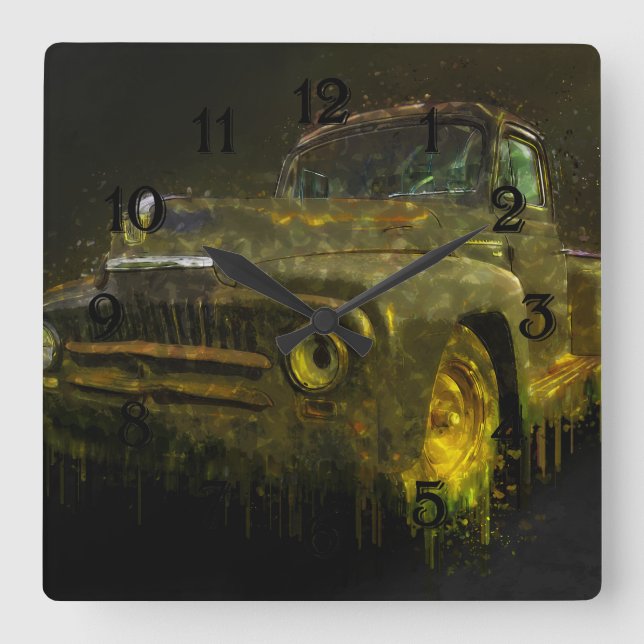 Horloge Carrée Collecte de l'International 1951 (Recto)