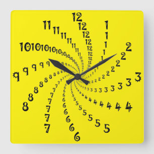 Horloge Carrée collection art déco