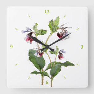 Horloge Carrée Comfrey.