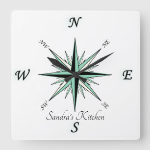 Horloge Carrée Commande personnalisée pour l'horloge de conceptio