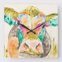 Conception de vache colorée