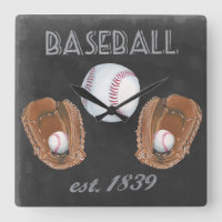Conception vintage du tableau de baseball