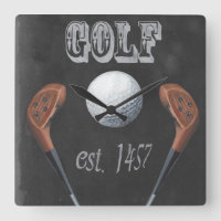 Conception vintage Golf Chalkboard