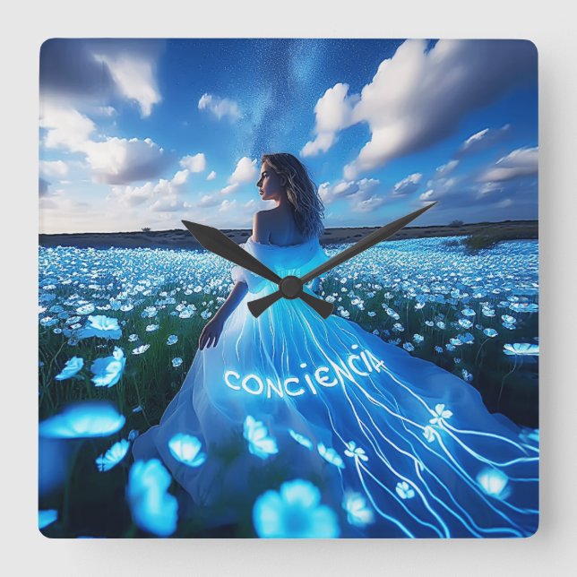 Horloge Carrée Consciousness / Conciencia (Recto)