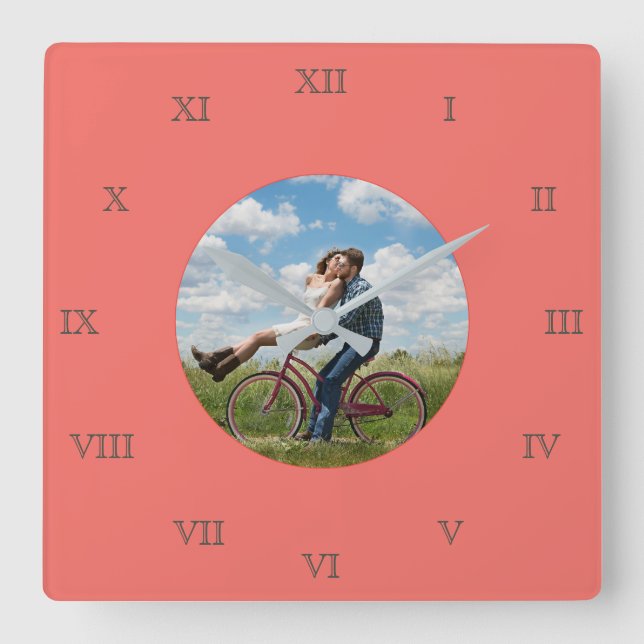 Horloge Carrée Cool Family Stylish Fab (Recto)