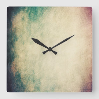 Horloge Carrée Cool Grunge Texture Wall Clock