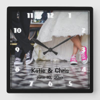 Couple mariage dans un style rétro Cinties Diner