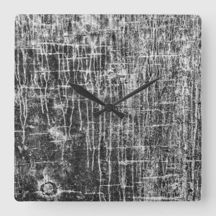 Horloge Carrée courir les murs 