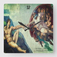 Création d'Adam par Michel-Ange