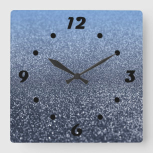 Horloge Carrée Créé pour vous, élégant, brillant