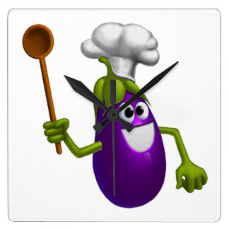 Horloge Carrée Cuisson