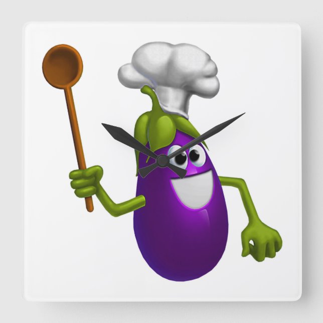 Horloge Carrée Cuisson (Recto)