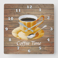 Cute coffee time decor