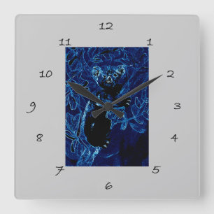 Horloge Carrée Cute Koala Wildlife Art Animal