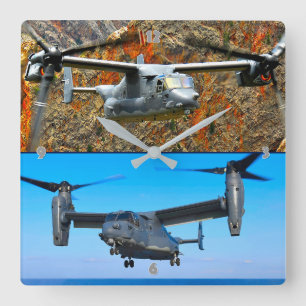 HORLOGE CARRÉE CV-22 OSPREY