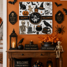 Décor Halloween Fantômes, Squelette