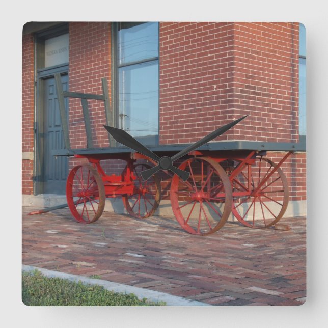 Horloge Carrée dépôt ferroviaire (Recto)