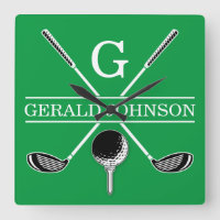 Design élégant de monogramme de golf