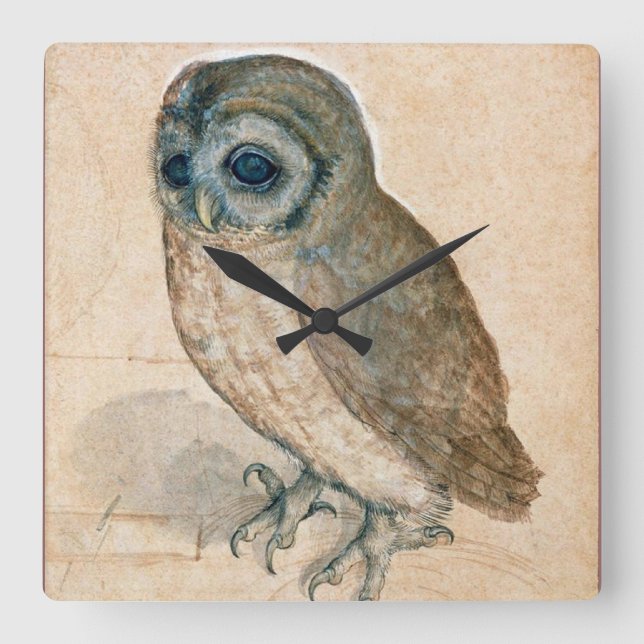 HORLOGE CARRÉE DESSINS ANIMAUX DE RENAISSANCE / LE BOULE (Recto)
