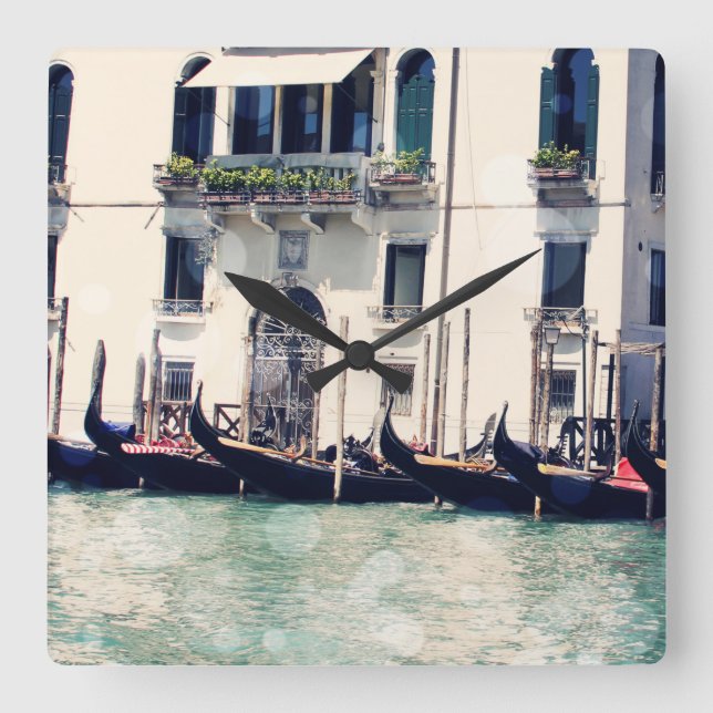 Horloge Carrée Destinations | Venice Waterfront Photo (Recto)