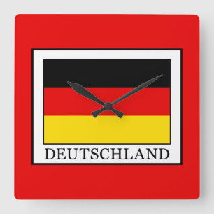 Horloge Carrée Deutschland