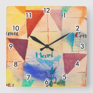 Horloge Carrée Don Giovanni Bavarois, Klee