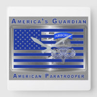 Drapeau des parachutistes aéroportés gardiens de l